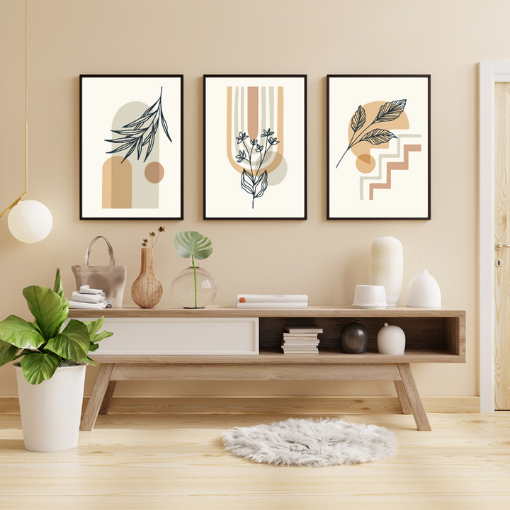 Botanical Echoes Triptych