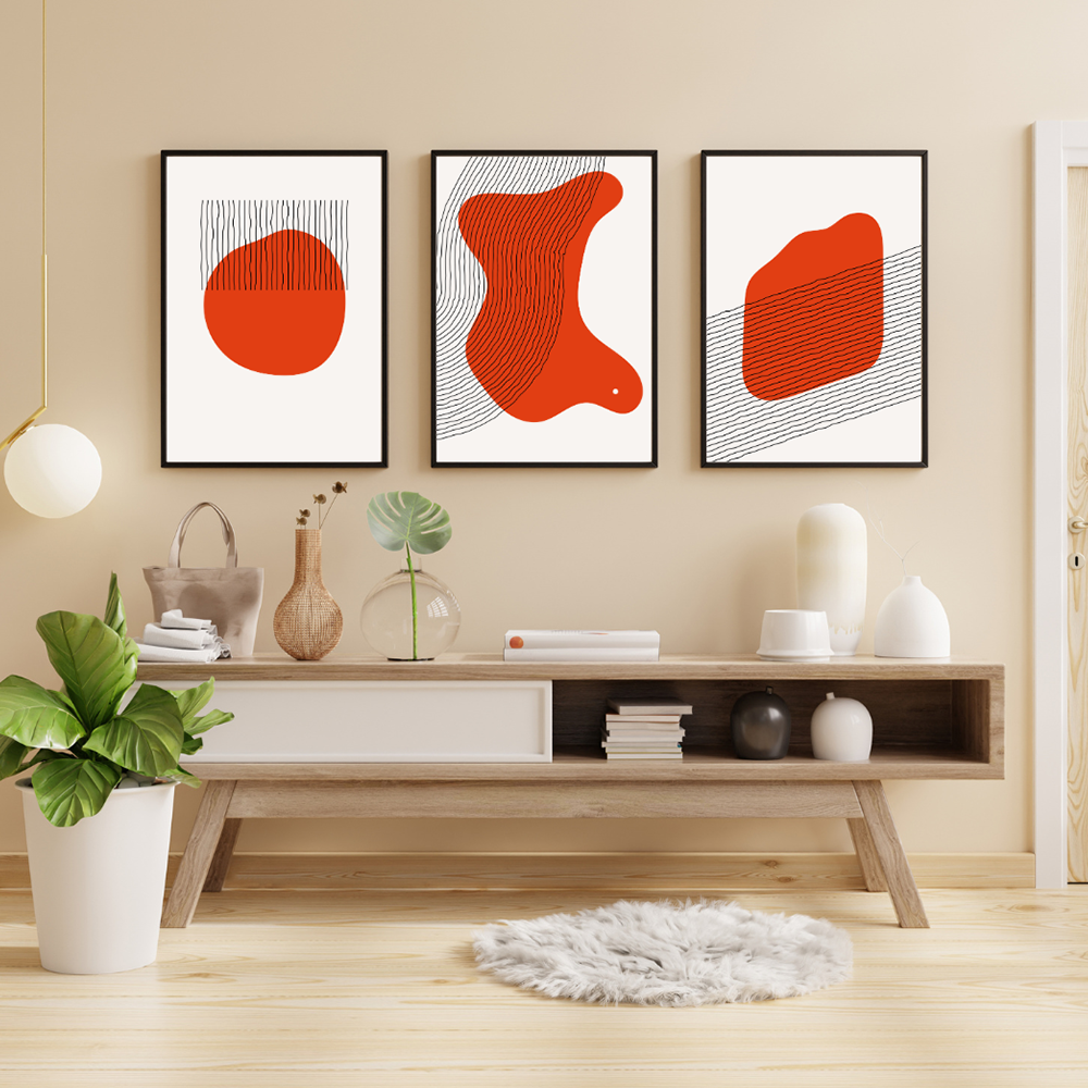 Form & Flow Triptych