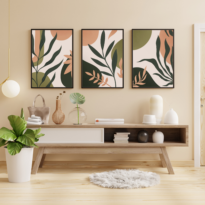 Leaf Whispers Triptych