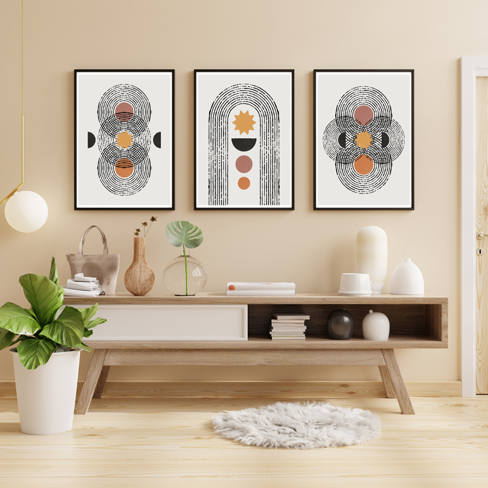 Cosmic Convergence Triptych