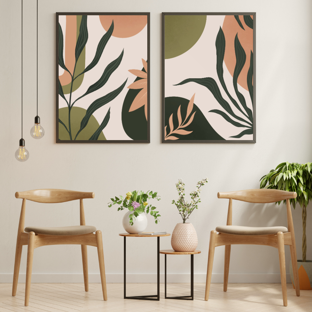 Botanical Harmony Pair