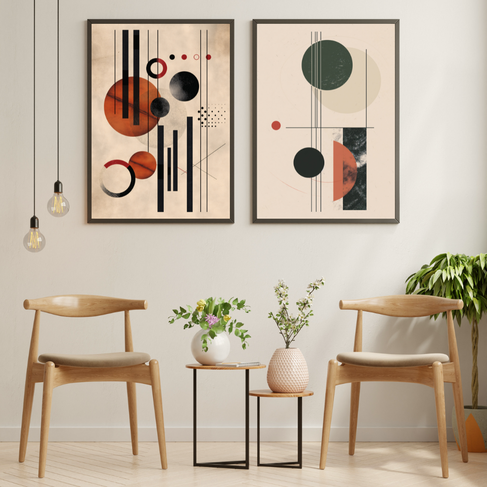 Vintage Geometry Set