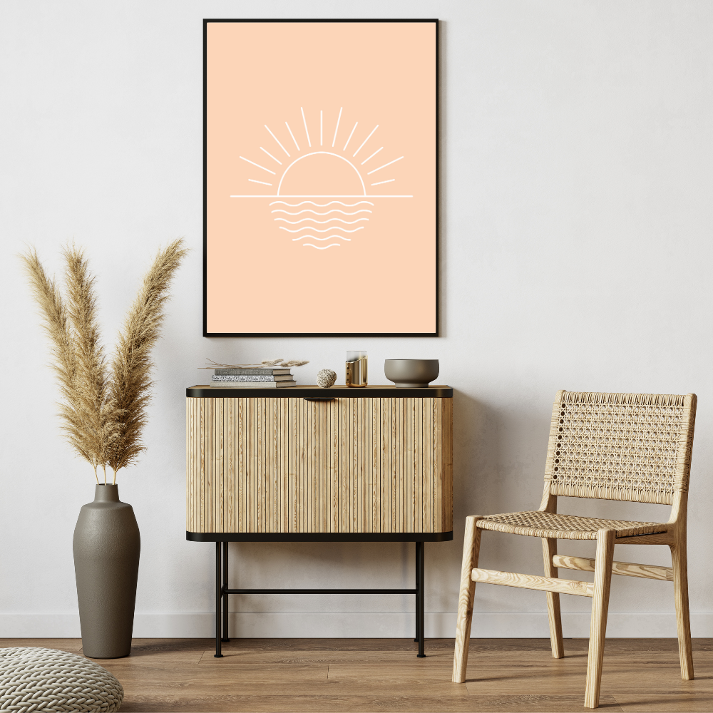Minimal Sunset Waves