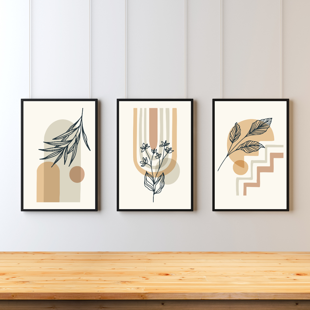 Botanical Echoes Triptych