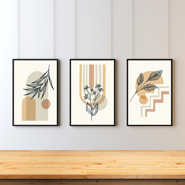 Botanical Echoes Triptych