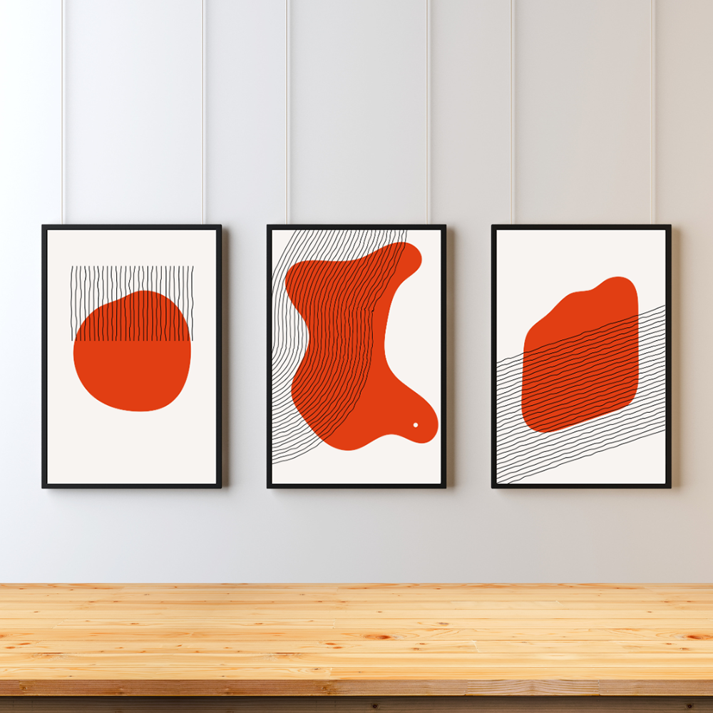 Form & Flow Triptych