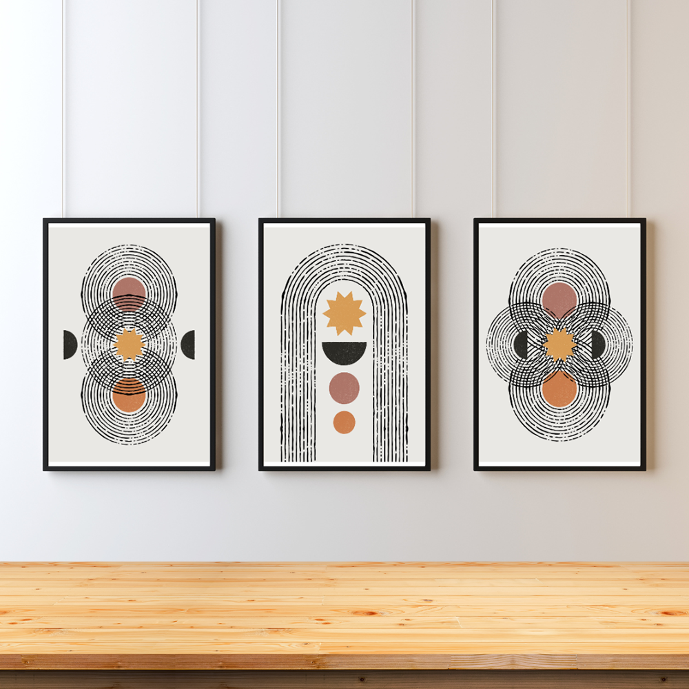 Cosmic Convergence Triptych