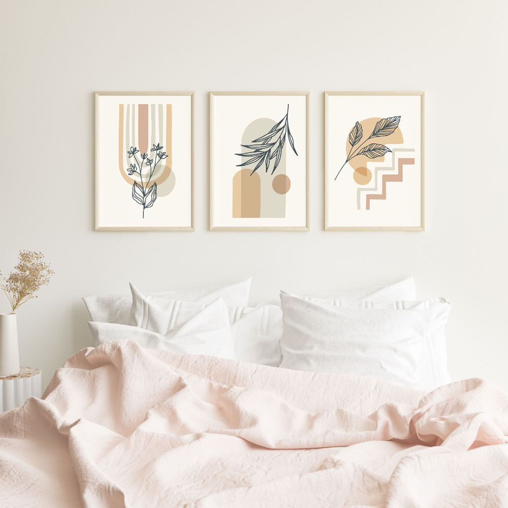 Botanical Echoes Triptych