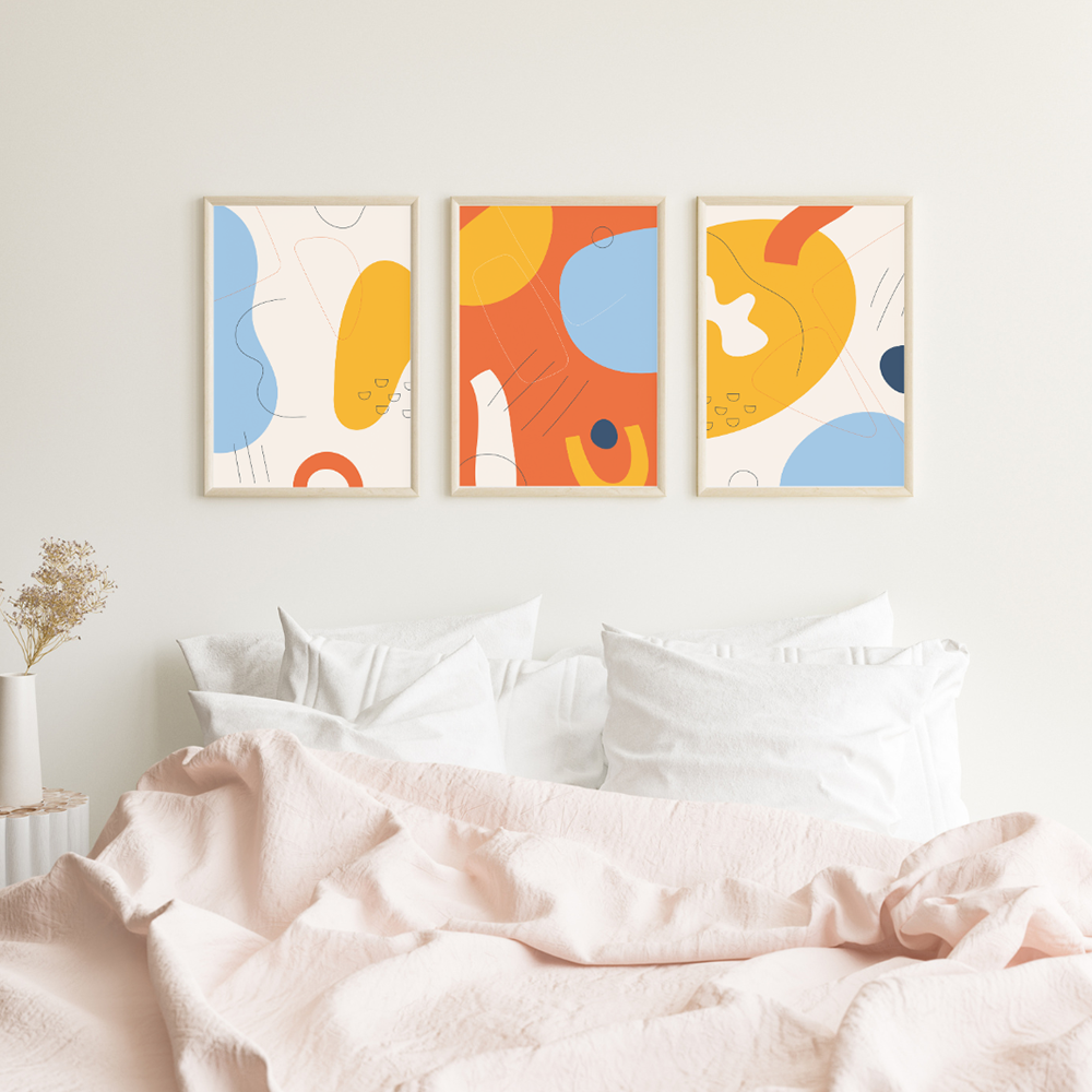 Fluid Forms Triptych