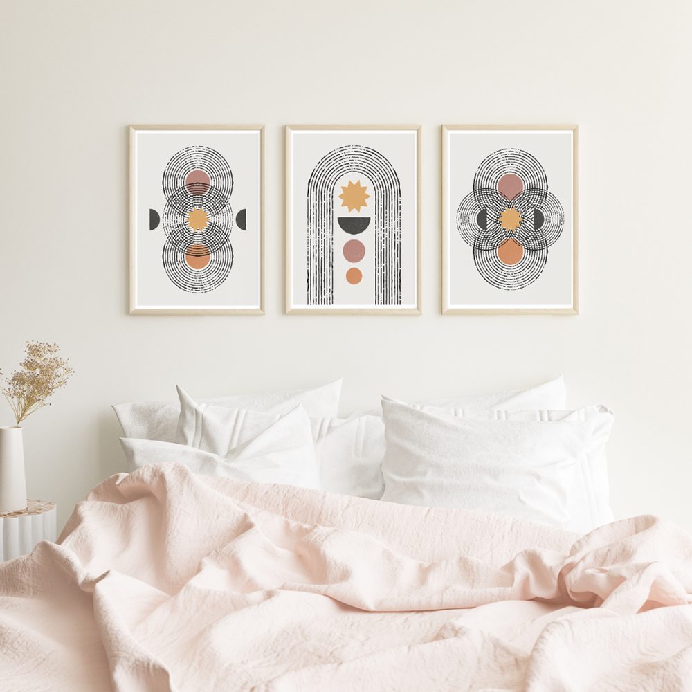 Cosmic Convergence Triptych