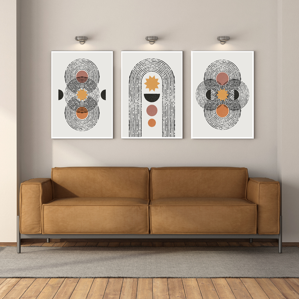 Cosmic Convergence Triptych