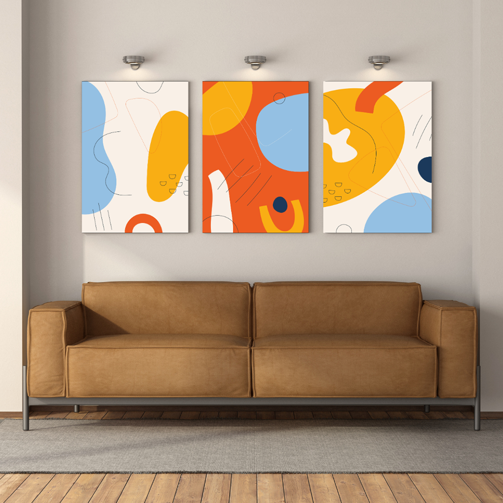 Fluid Forms Triptych