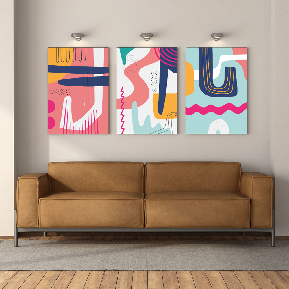 Doodle Dreams Triptych