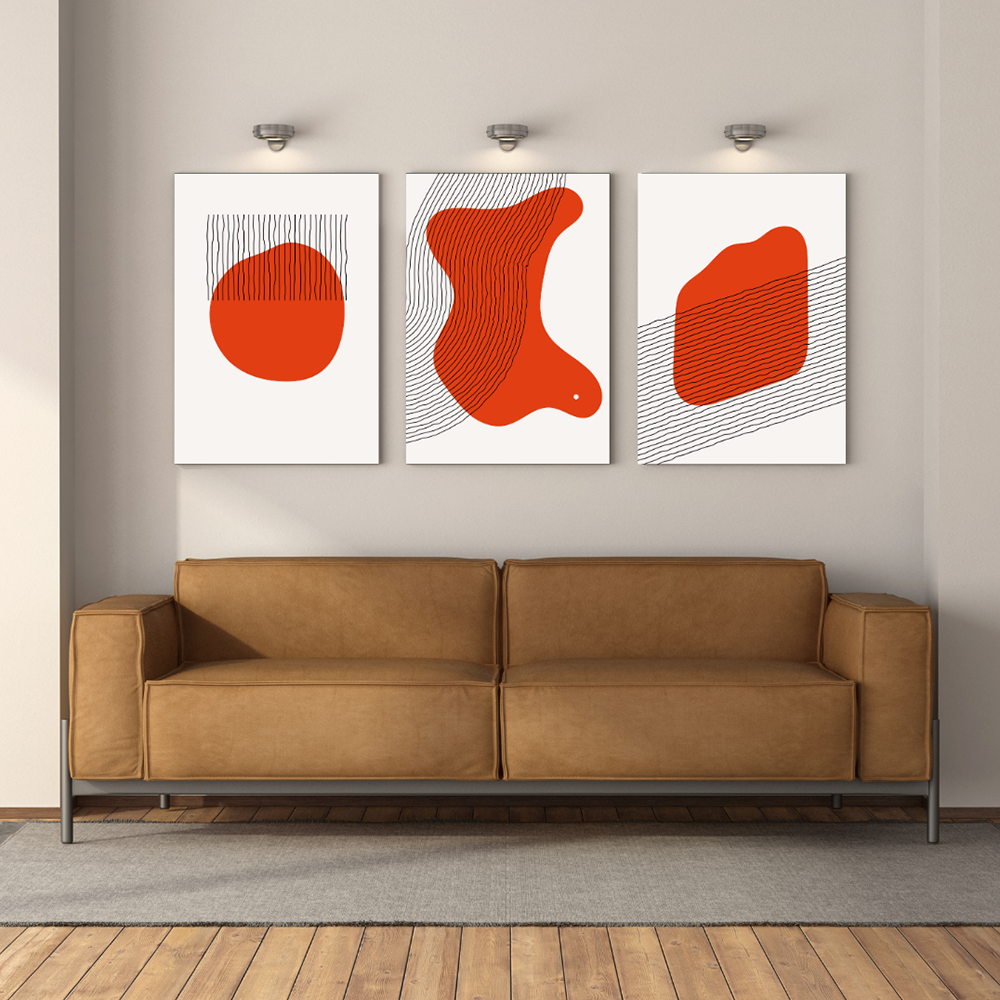 Form & Flow Triptych