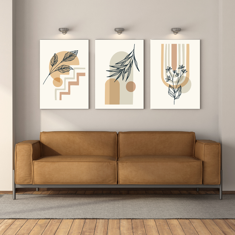 Botanical Echoes Triptych