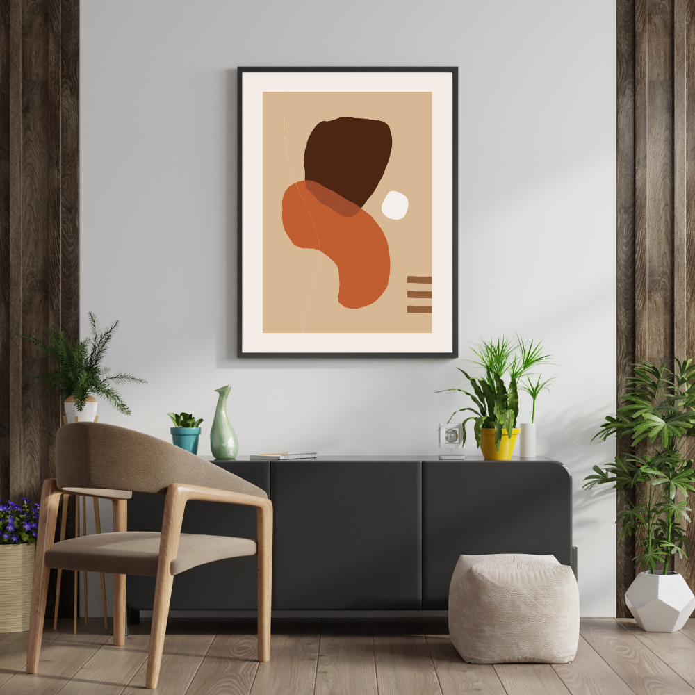 Abstract Earth Tones