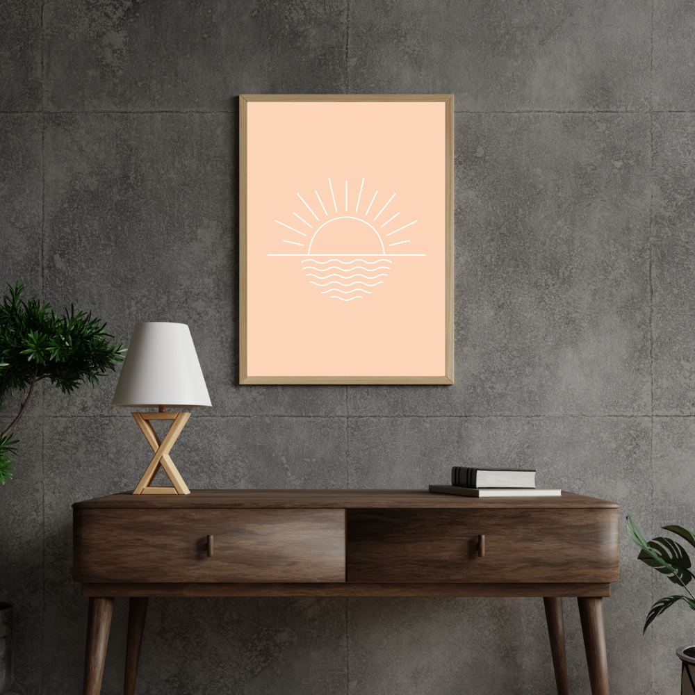 Minimal Sunset Waves