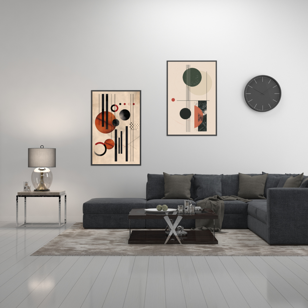 Vintage Geometry Set