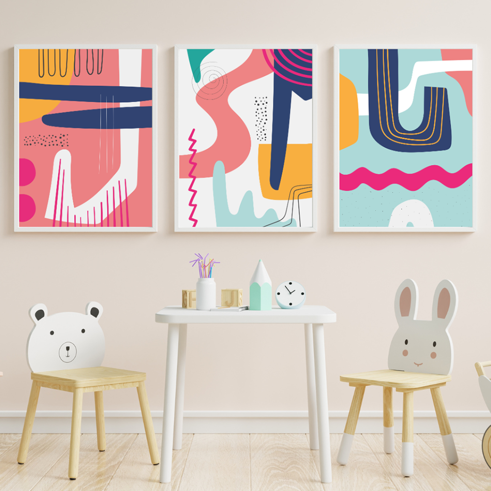 Doodle Dreams Triptych