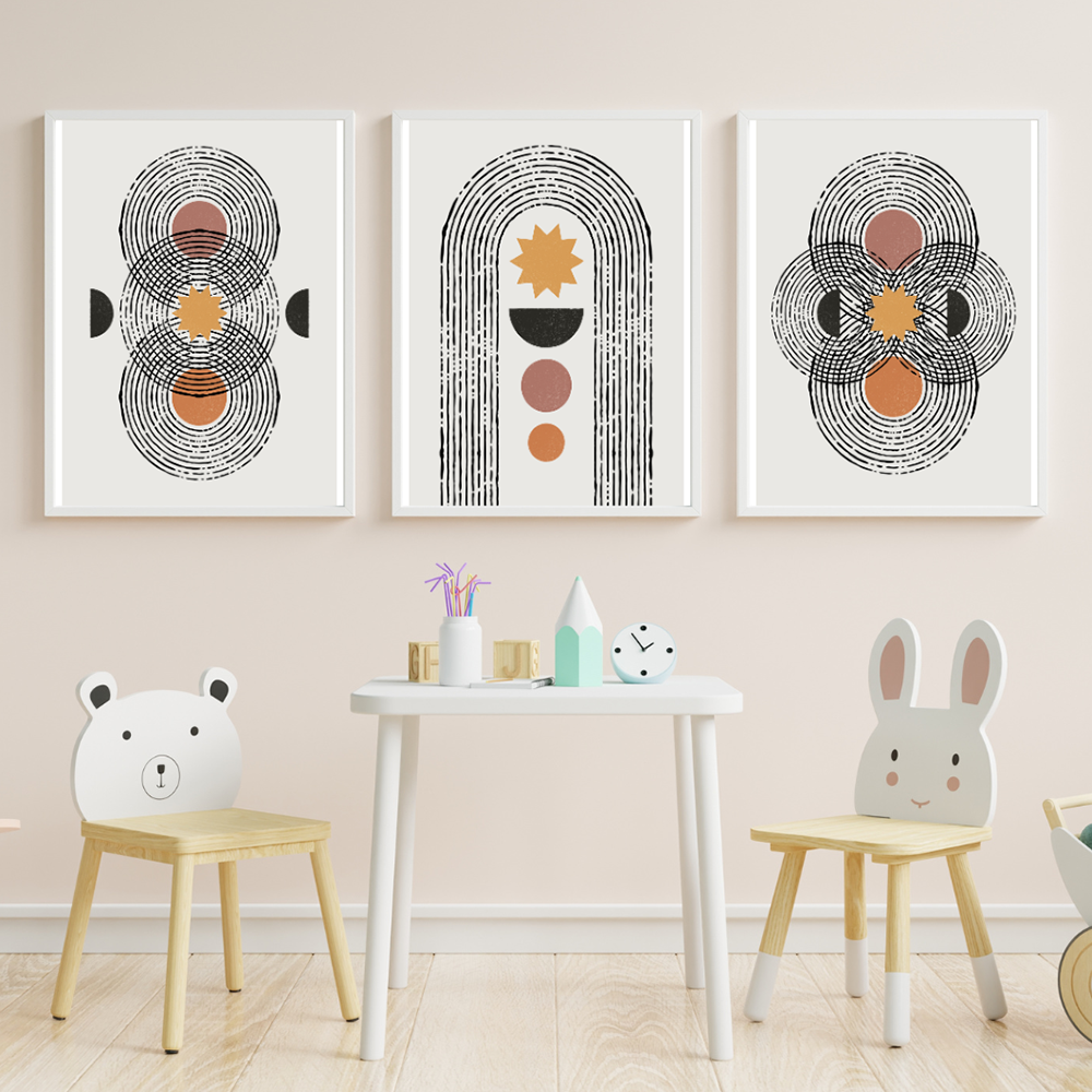 Cosmic Convergence Triptych