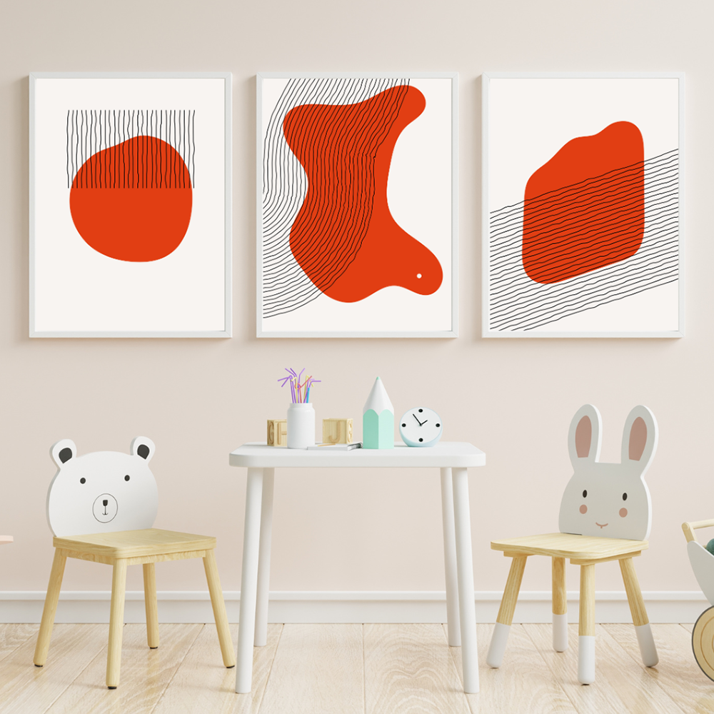 Form & Flow Triptych