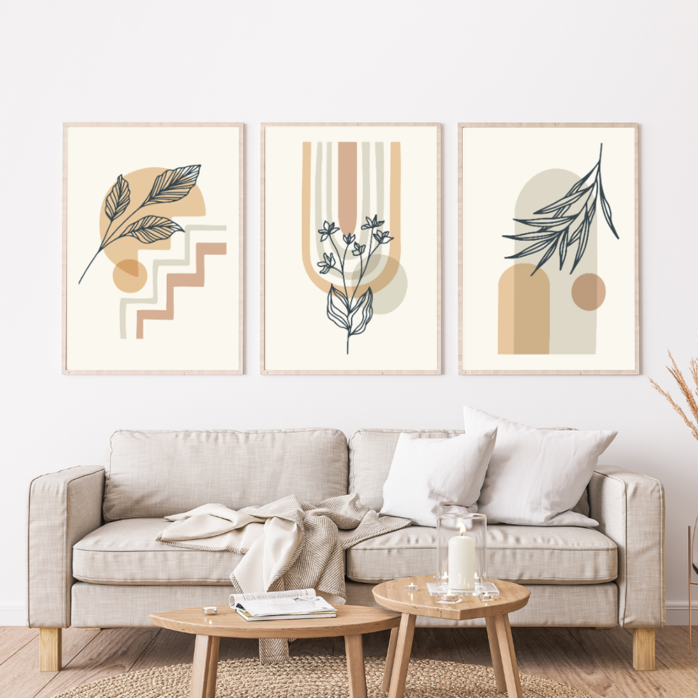 Botanical Echoes Triptych