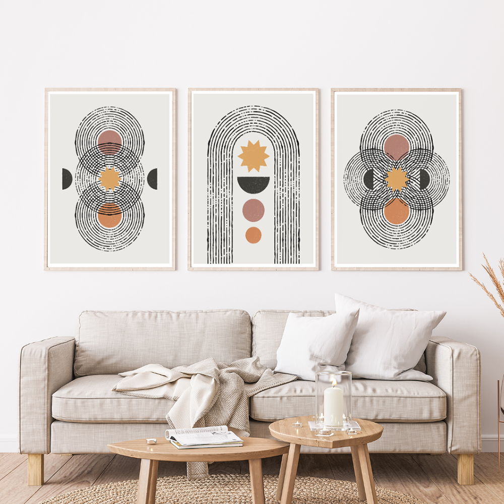 Cosmic Convergence Triptych