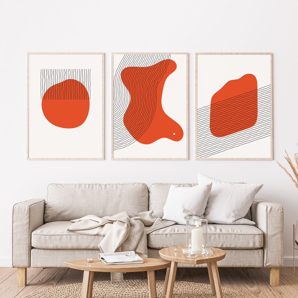 Form & Flow Triptych