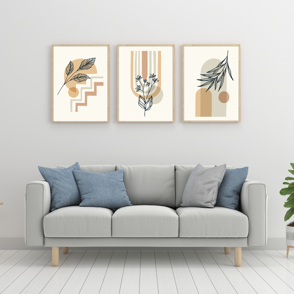 Botanical Echoes Triptych