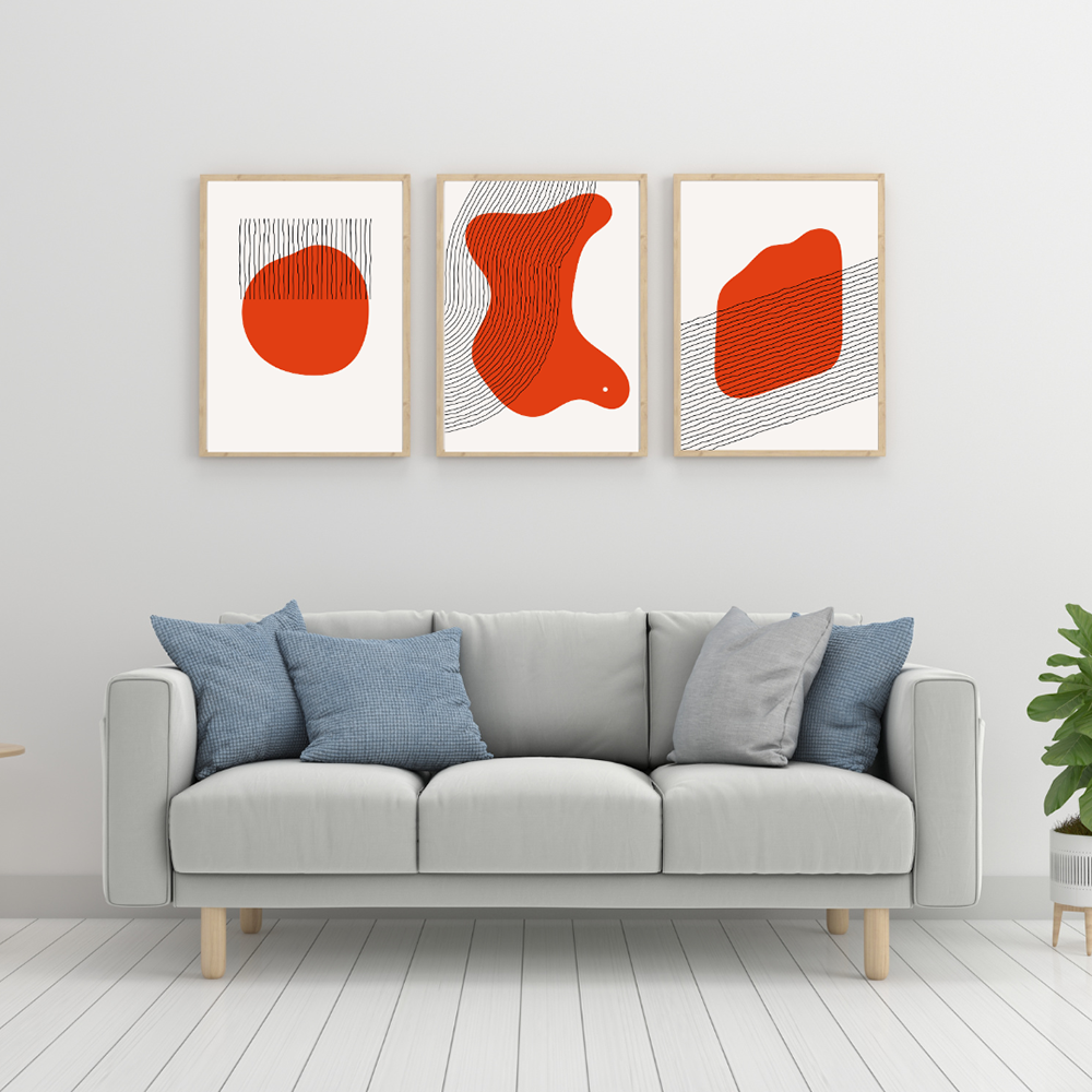 Form & Flow Triptych