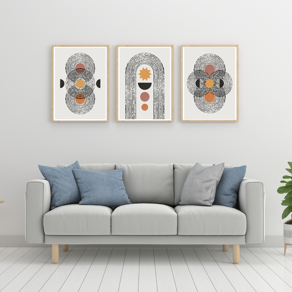 Cosmic Convergence Triptych